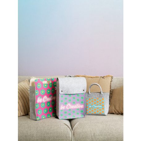 CreaFelt Back II egyediesíthető RPET hátizsák