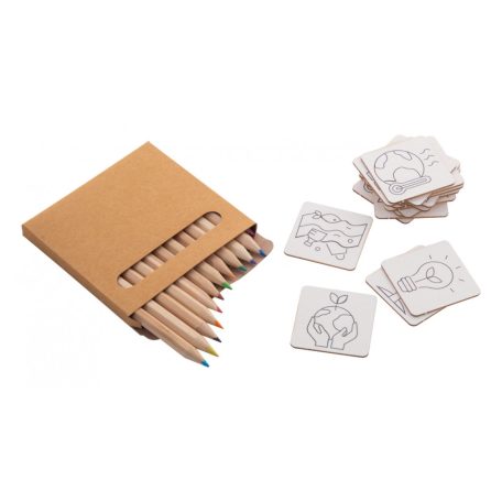 Colormor színezős memóriajáték, környezetvédelem