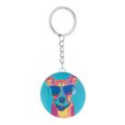 KeyBadge RPET Mini kitűzős RPET kulcstartó