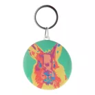 KeyBadge RPET Maxi kitűzős RPET kulcstartó