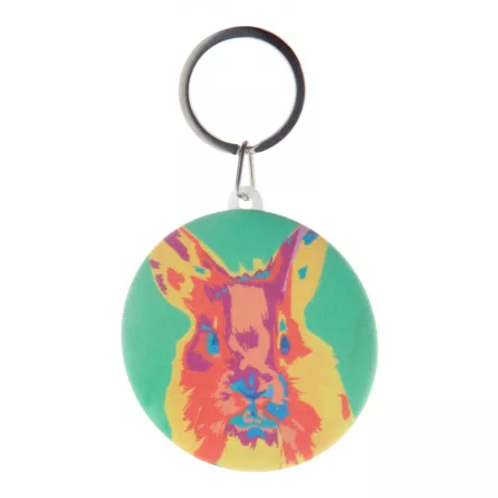 KeyBadge RPET Maxi kitűzős RPET kulcstartó