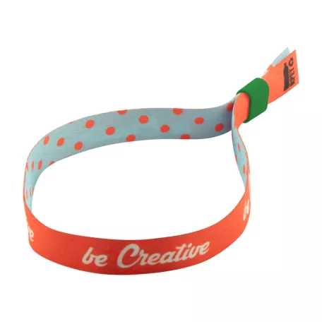 SuboWrist RPET egyedi fesztivál karszalag