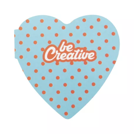 CreaStick Heart egyediesíthető öntapadós jegyzettömb