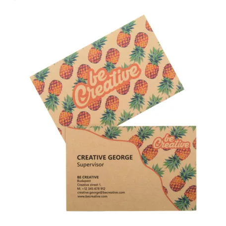 Visicard Eco egyedi névjegykártya