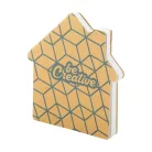 CreaStick House Eco egyediesíthető öntapadós jegyzettömb