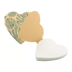   CreaStick Heart Eco egyediesíthető öntapadós jegyzettömb