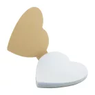 CreaStick Heart Eco egyediesíthető öntapadós jegyzettömb