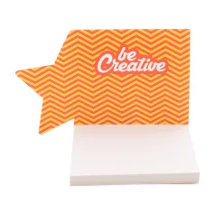   CreaStick Xmas egyediesíthető öntapadós jegyzettömb, csillag