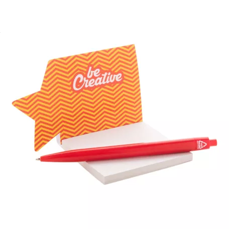 CreaStick Xmas egyediesíthető öntapadós jegyzettömb, csillag