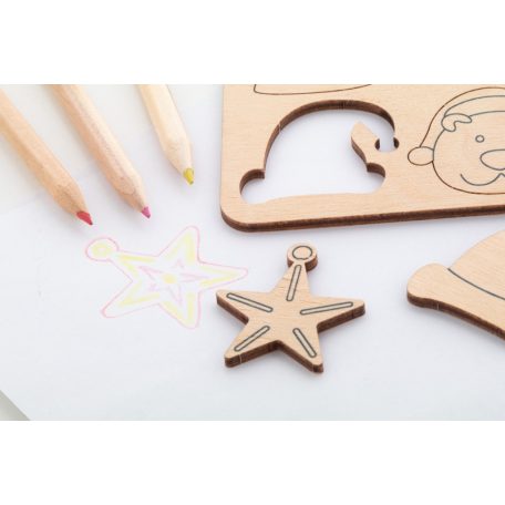 Ravya karácsonyi színezős formakereső játék