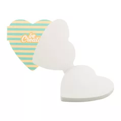   CreaStick Seed Heart egyediesíthető öntapadós jegyzettömb