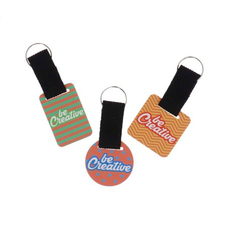 Woody Strap egyedi kulcstartó, téglalap