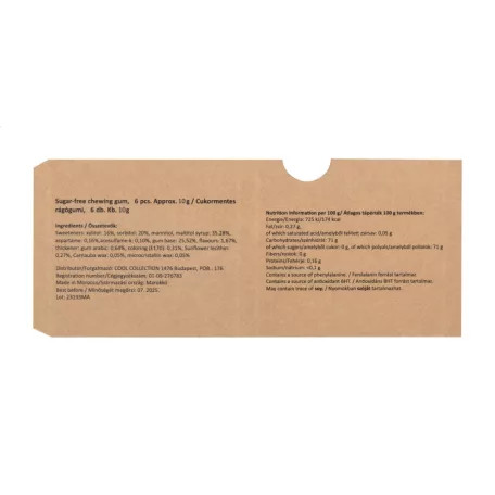 CreaChew 6 Eco egyediesíthető rágógumi