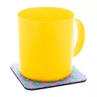 CreaFelt Drink Plus RPET filc poháralátét, négyzet