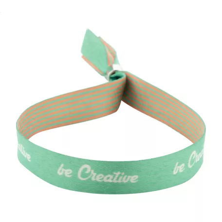 SuboWrist Alloy egyedi RPET fesztivál karkötő