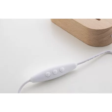 Woodify LED-es trófea, ötszög