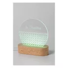Woodify LED-es trófea, kör