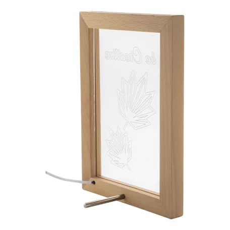 Woodiframe LED-es trófea