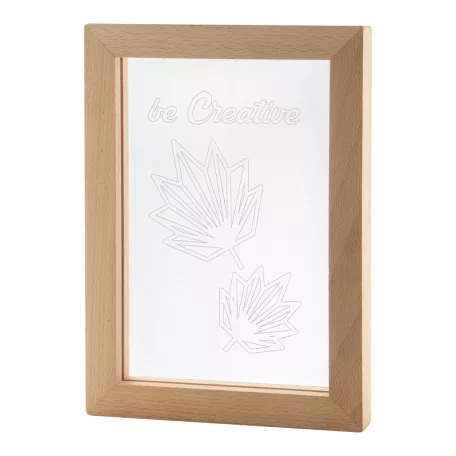 Woodiframe LED-es trófea