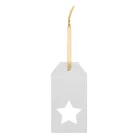 PrinTag Plus egyedi ajándékcímke, csillag