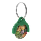 Token kulcstartós bevásárlókocsi érme