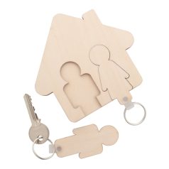 Homey fali kulcstartó