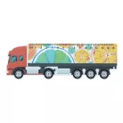 Trucker 15 kamion formájú vonalzó, 15 cm