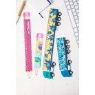 Trucker 15 kamion formájú vonalzó, 15 cm - egyedi gyártásra, rendelhető!