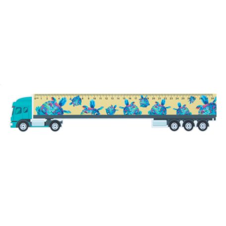 Trucker 30 kamion formájú vonalzó, 30 cm - egyedi gyártásra, rendelhető!