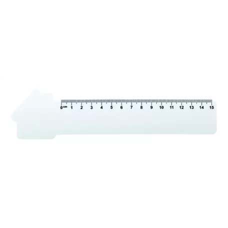 Couler 15 ház formájú vonalzó, 15 cm
