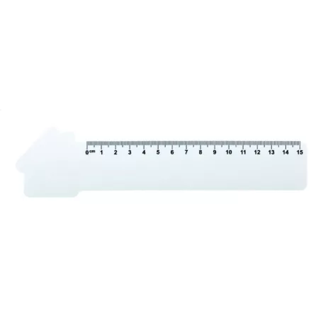 Couler 15 ház formájú vonalzó, 15 cm