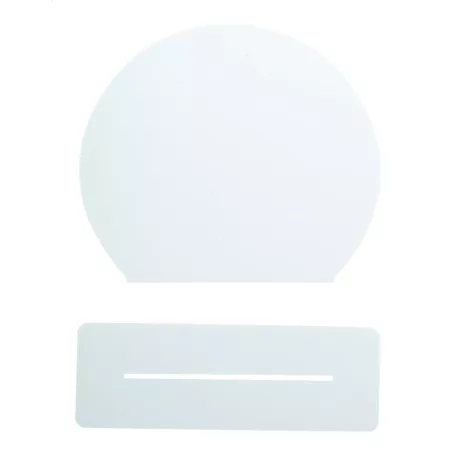 Clobor kör alakú tábla