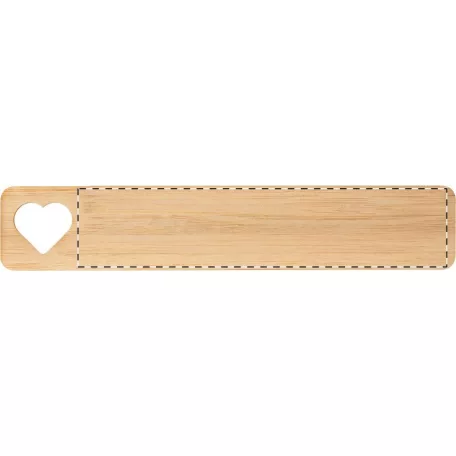 Rooler bambusz vonalzó, szív