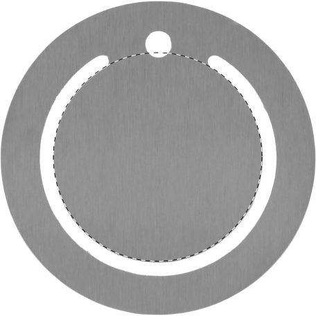 Edelmark oldaljelölő, kör