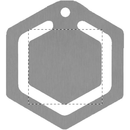 Edelmark oldaljelölő, hatszög