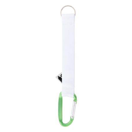 Subiner RPET egyediesíthető kulcstartó