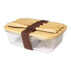 Cuttata üveg uzsonnás doboz