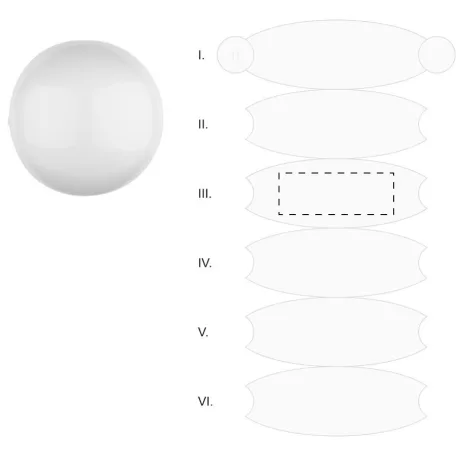 Mindil strandlabda (ø40 cm)