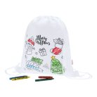 Omira színezhető karácsonyi hátizsák