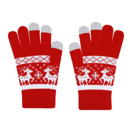 Ulven karácsonyi érintőképernyős kesztyű