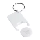 Trolex kulcstartós bevásárlókocsi érme