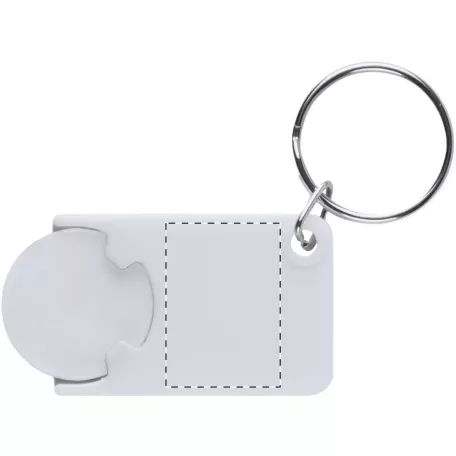 Trolex kulcstartós bevásárlókocsi érme