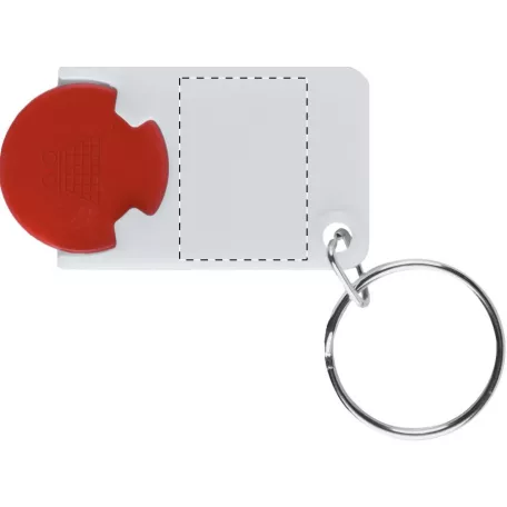 Trolex kulcstartós bevásárlókocsi érme