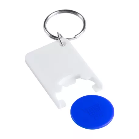 Trolex kulcstartós bevásárlókocsi érme