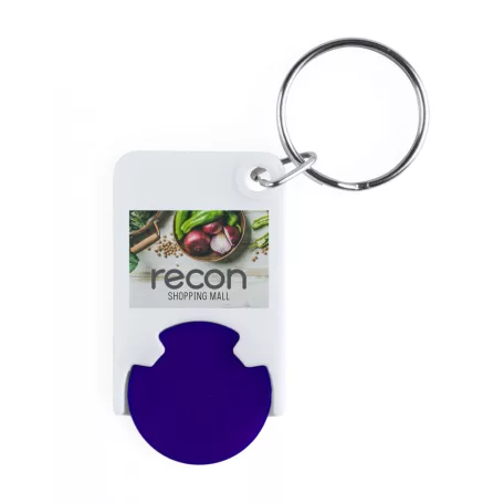 Trolex kulcstartós bevásárlókocsi érme