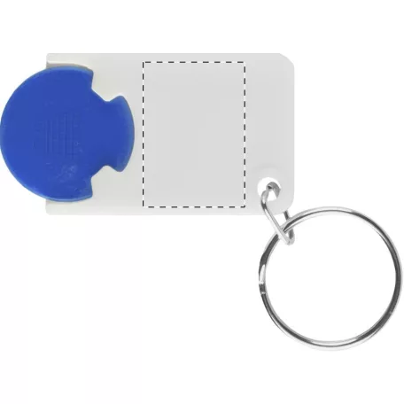 Trolex kulcstartós bevásárlókocsi érme