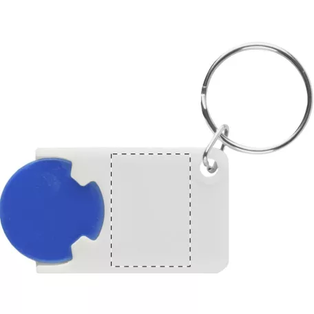 Trolex kulcstartós bevásárlókocsi érme