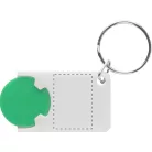 Trolex kulcstartós bevásárlókocsi érme