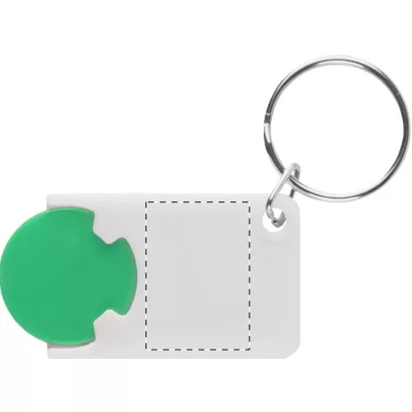 Trolex kulcstartós bevásárlókocsi érme