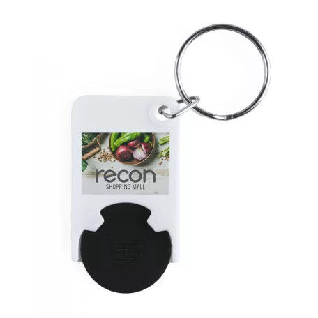 Trolex kulcstartós bevásárlókocsi érme